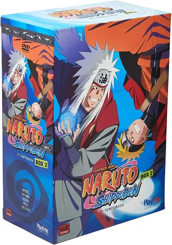 DVD Box - Naruto Shippuden - Segunda Temporada - Box 2 (5 Discos)