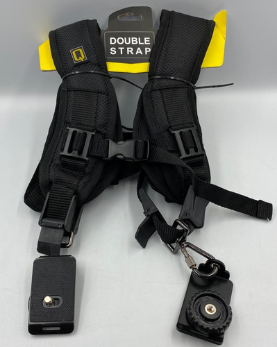 Imagem 4 de 5 de Double Strap Alça Dupla Q Dslr Para Canon, Nikon, Sony