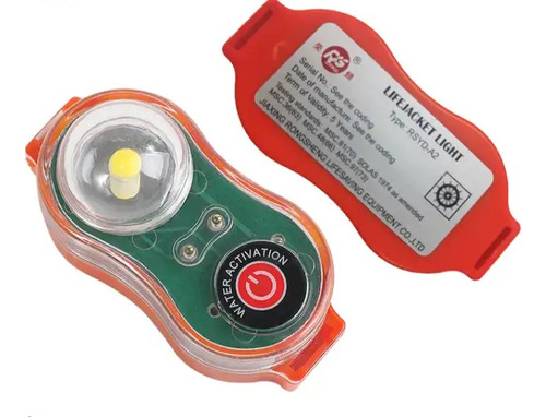 Luz Led Para Chaleco Salvavidas, Aprobado Por Solas, Rg