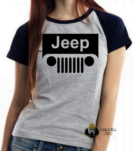 Blusa Baby Look Jeep Carro Off Road Estilo Vida Aventura
