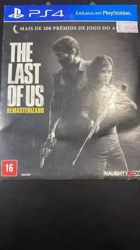 The Last Of Us Remasterizado Ps4 Mídia Física