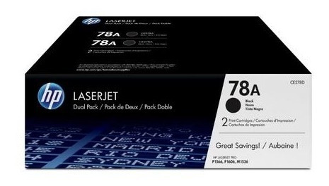 Toner Hp Ce278a  Laserjet Black Print Cartridge