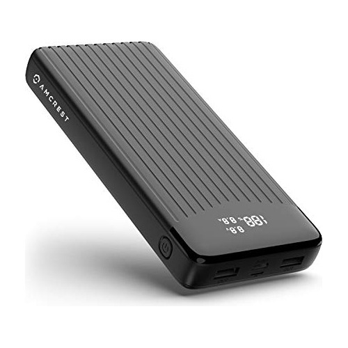 Amcrest Usb C Power Bank, 26800mah Cargador Portatil Usb C