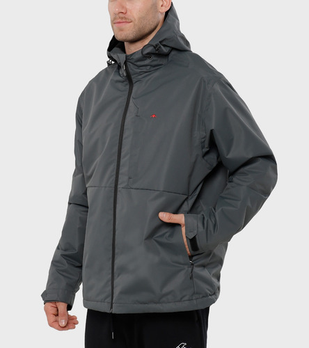 Campera Montagne Impermeable Viggo Con Polar Hombre Abrigo