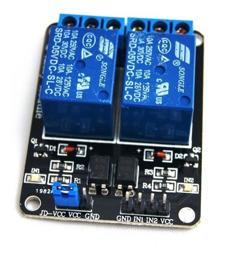 Tarjeta De Potencia Relevador 2ch (arduino, Avr, Pic)