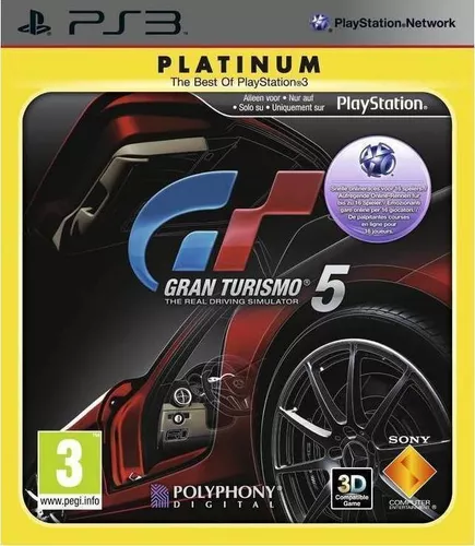 Jogo PS3 - Gran Turismo 5 Platinum (Mídia Física) - FF Games