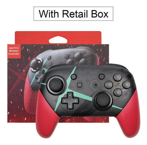 Control Bluetooth Tipo Pro Genérico Para Nintendo Switch Ns