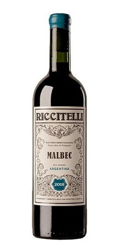 Riccitelli Old Vines Malbec 2017 Patagonia Rio Negro Vino