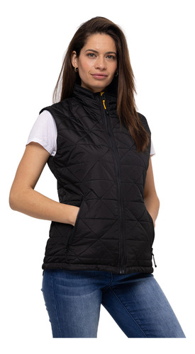 Chaqueta S/m W Mediumweight Insul Negro Mujer