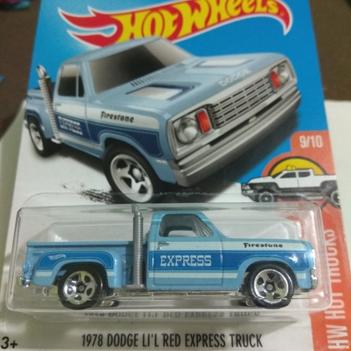 Hot Wheels 1978 Dodge Ll L Red Express Truck Azul  131/365