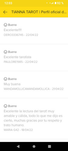 Imagen 5 de 5 de Consulta Lectura De Tarot X Whatsapp Videncia Runas Vidente