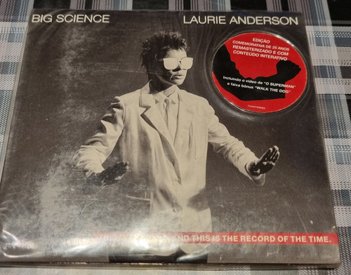 Laurie Anderson - Big Science  - Cd Importado Remaster News