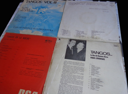 4 Lps De Tango- Usados, Frete (Usado)