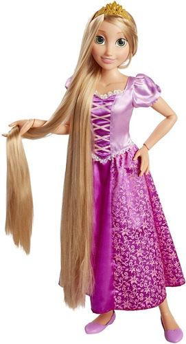 Rapunzel Grande Muñeca Disney 81 Cm Entrega Ya