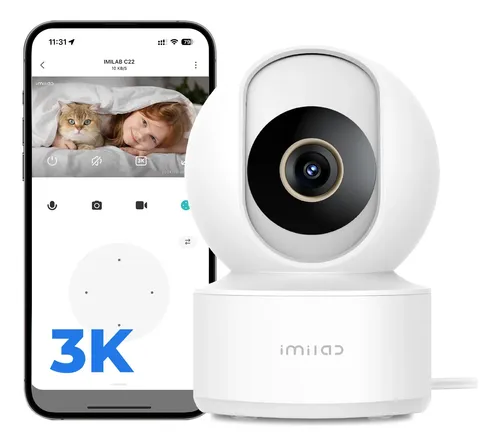 Aqara 2K Cámara Interior E1, Pan & Tilt, HomeKit Secure Video, Audio Bidireccional, Visión Aqara 2K Cámara Interior E1, Pan & Tilt, HomeKit Secure Video, Audio Bidireccional, Visión