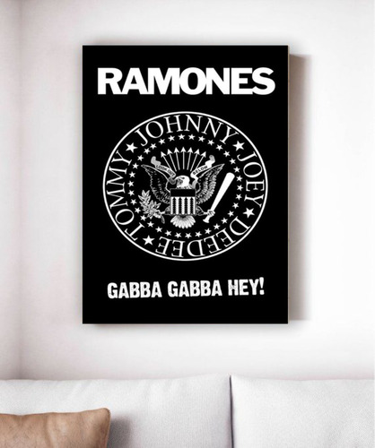 Cuadros Los Ramones Poster Banda Metal Punk Art 27x42