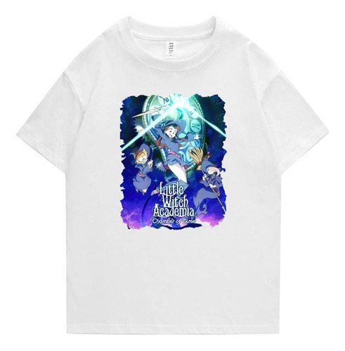 Playera Little Witch Principales, Camiseta Personajes Magia