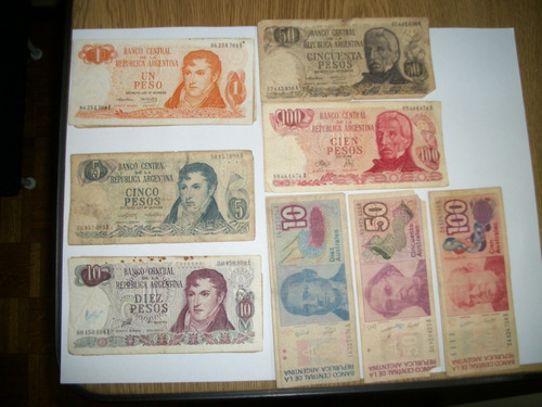 Billetes Antiguos Argentinos En Oferta, Liquido Los Últimos