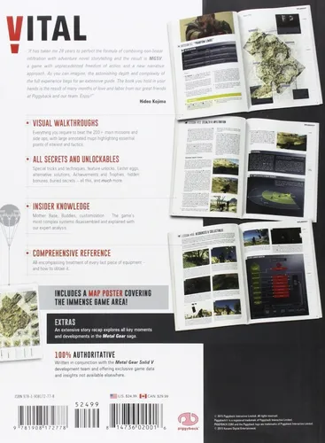 Libro Metal Gear Solid V The Phantom Pain - Official Guide