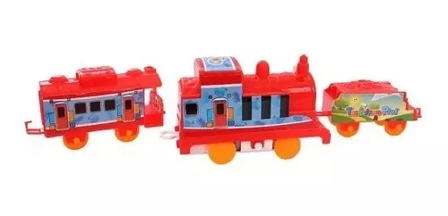 Kit Trem de Plástico a Pilha Train World 19pcs Cute Toys - Pedagógica -  Papelaria, Livraria, Artesanato, Festa e Fantasia