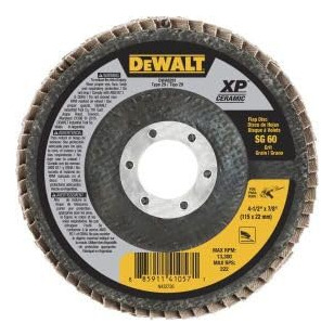 Disco De Solapa Dewalt Dwa8281, 60 G, T29 Xp, Cerámica, 115