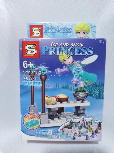Lego Símil Frozen 2 Unidades Elsa Y Olaf Bloque.marca Sl
