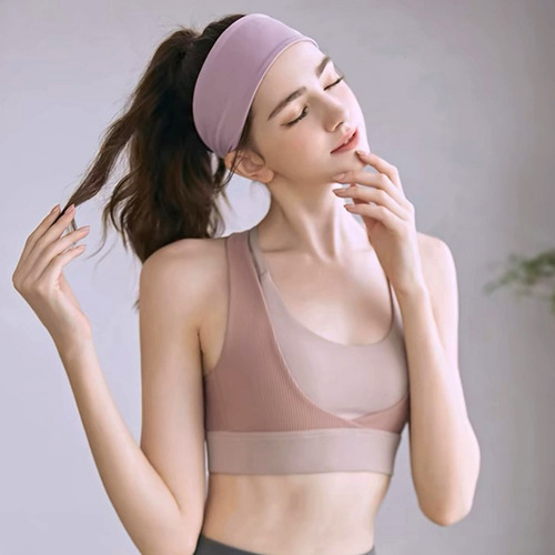 Diadema Deportiva Elástica Deportiva De Seda De Verano Para