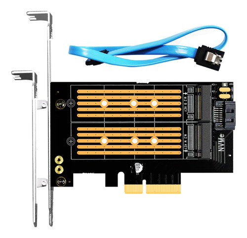 Adaptador M.2 2 En 1 De Glotrends Para Ssd M.2 Pcie Y M.2 Sa