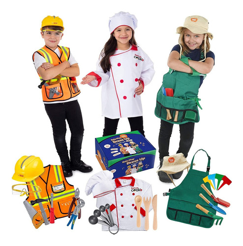Born Toys - Ropa De Vestir De 27 Piezas Para Niños De 3 A 7