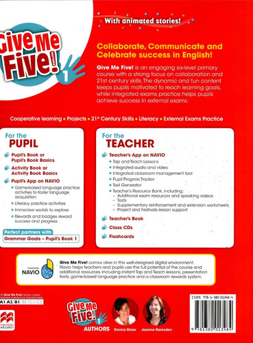 Give Me Five 1 - Pupil´s Book - Macmillan