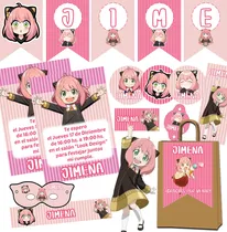 Comprar Kit Imprimible Candybar Anya Forger Personalizado Pdf