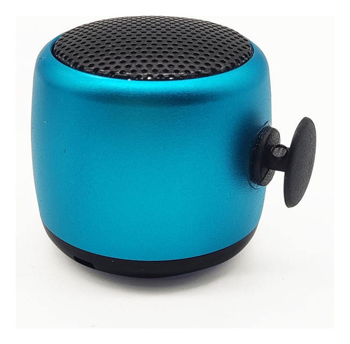 Parlante Bluetooth Portatil C/pines Para Crocs Selfie Correa Azul