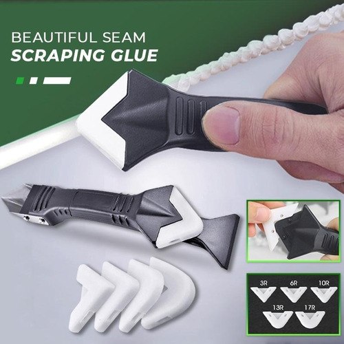 Imagen 2 de 6 de Sellador Raspador Espátula Silicona