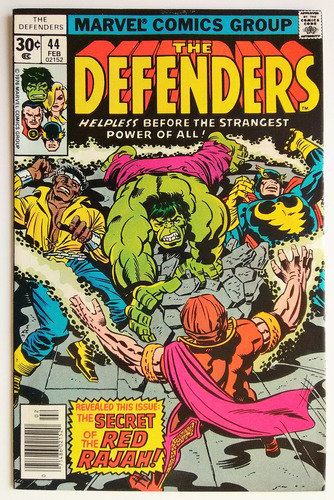 Defenders 44 Marvel Comics 1977 Hulk Portada Jack Kirby
