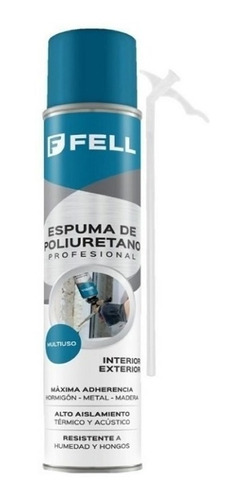 Espuma De Poliuretano Unisil 750 Ml Expansiva Instalacion Mf