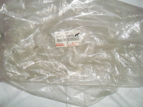 Imagen 2 de 2 de Goma Canal Agua Puerta Toyota Corolla 98-02 Trasera Lh Izqui