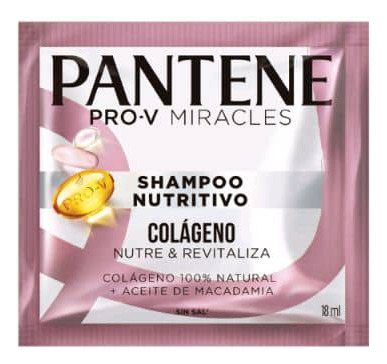 Shampoo Pantene Sobre 18ml Por 12 Papeletas 