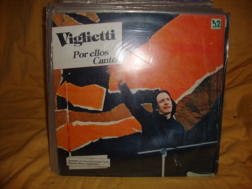 Vinilo Daniel Viglietti Por Ellos Canto Luna Park F2