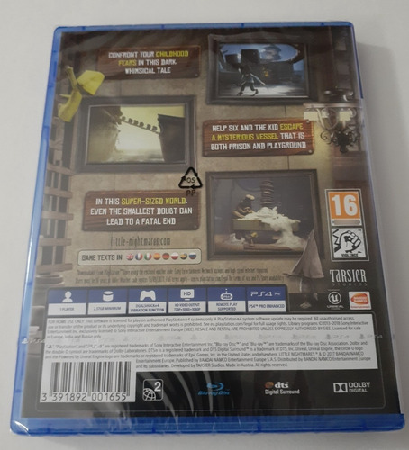 Little Nightmares Complete Edition Ps4 Nuevo Sellado