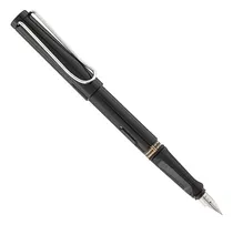 Comprar Pluma Estilográfica Negra Safari Con 5 Cartuchos Tinta Negra