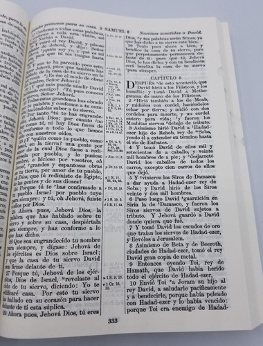 Imagen 5 de 10 de Biblia Antigua Version Valera 1602 Rustica Negro Letra Grand