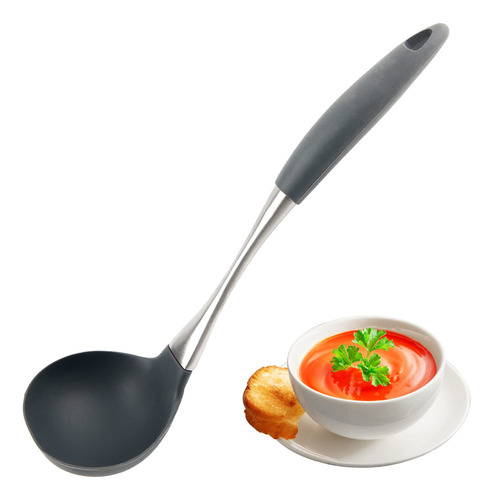 Cuchara De Silicona Grande Para Sopa, Utensilios De Cocina A