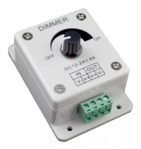 Dimmer Tira Led Dimer 96w Control Remoto Ir 12v 8a Cinta Led