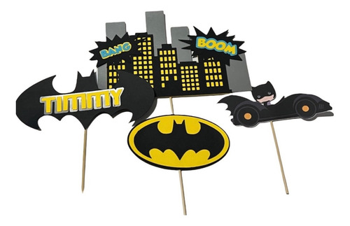 Topper Para Pastel Batman Personalizado