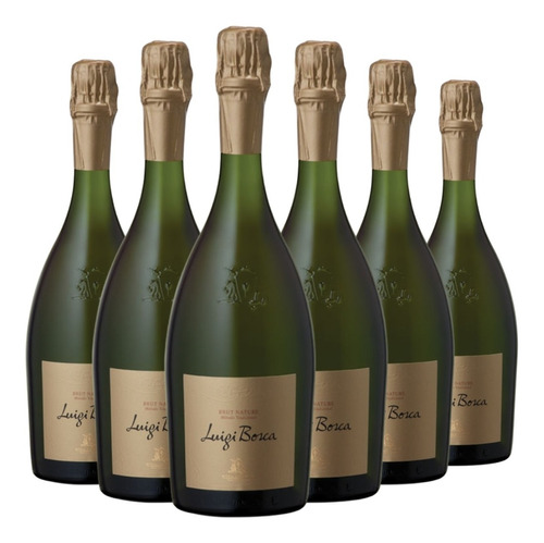 Espumante Luigi Bosca Brut Nature Caja X 6 X 750ml.  