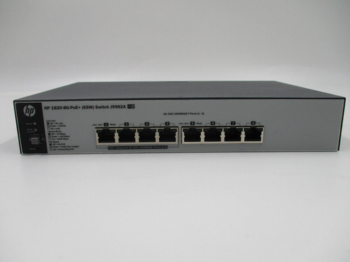 Hp Officeconnect 1820-8g-poe+ 8-port 65w Managed Switch  LLG