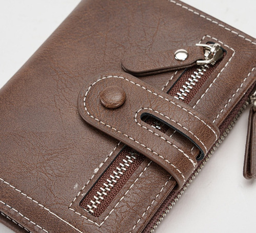 Billetera Pequeña Para Cartera De Cuero Con Múltiples Tarjet