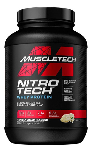 Nitro Tech Whey Protein 4 Lbs