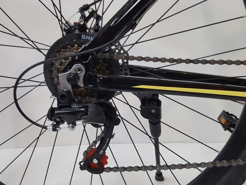 Imagen 5 de 9 de Bicicleta Mountain Bike R 29 Aluminio Shimano 21 Susp Bloq