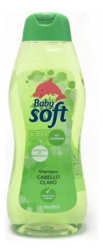 Shampoo Baby Soft Babysoft Cabello Claro Verde X 800 Ml
